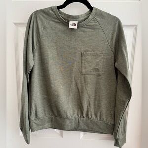 The North Face Women’s Lightweight Crewneck Pullover Green Medium